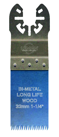 LEMAN LAME SCIE PLONGEANTE BI-METAL 32x40 LONG-LIFE BOIS