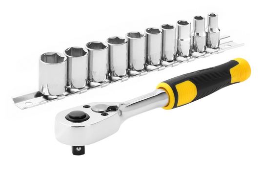 Jeu de Douilles 1/4" 72t 11pcs