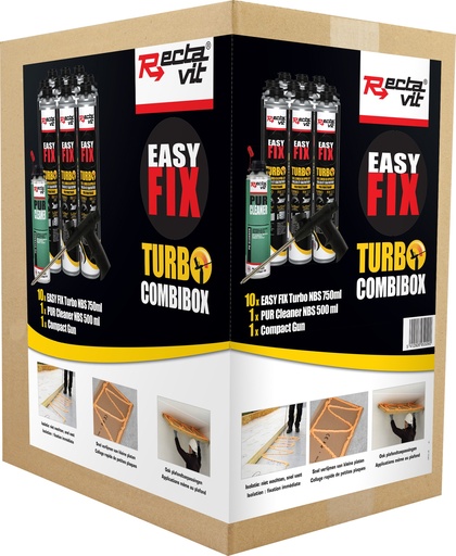 [147169] RECTAVIT Easy fix turbo combibox 10x750ml