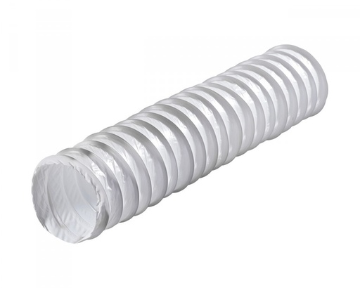 [VN-660-102-1.5] VENTS Canal flexible plastique 1,5m dia:102mm blanc