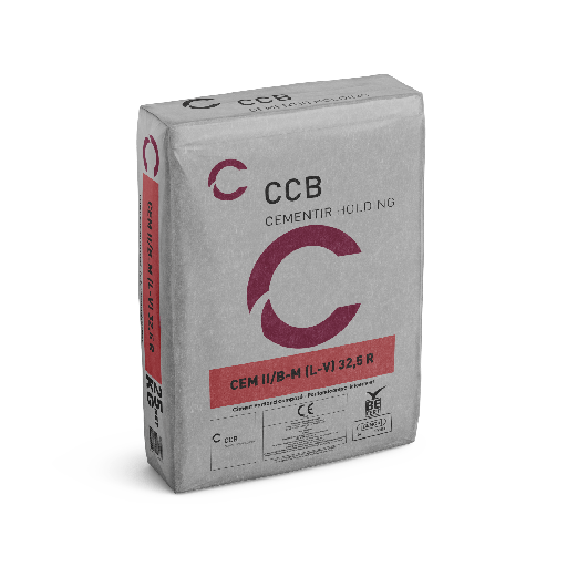 Ciments Travaux de maçonnerie et de bétonnage courant CEMCLAIR® CEM II/B-M (LL-S) 32,5 R