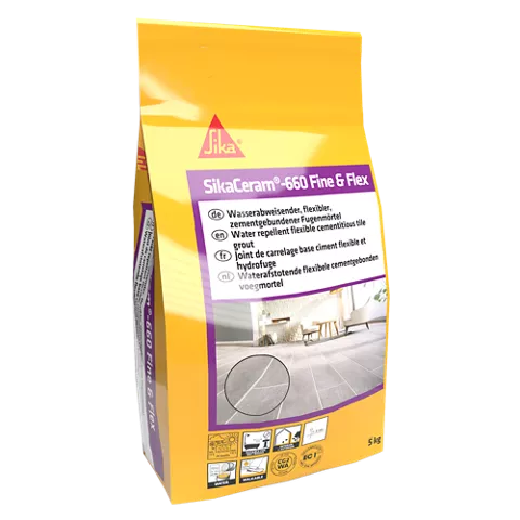 [697570] SikaCeram-660 Fine & Flex Manhattan 5Kg