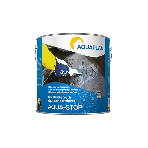 [02792502] AQUAPLAN Pâte de réparation Aqua-Stop 2,5 kg